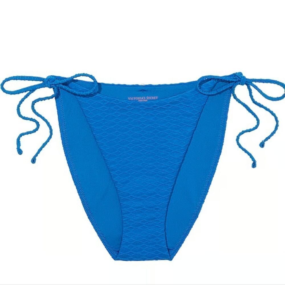1203 Victoria's Secret Swim Side-Tie Bikini Bottom Sz Med